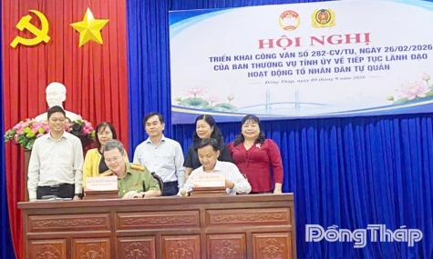 Đồng Tháp: Nâng cao hiệu quả hoạt động Tổ Nhân dân tự quản