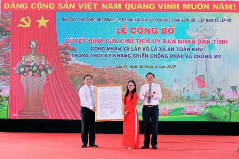 Xã Lấp Vò: Phát huy truyền thống cách mạng, chung tay xây dựng quê hương