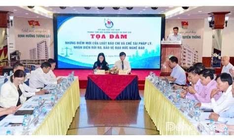 Tọa đàm “Những điểm mới của Luật Báo chí và chế tài pháp lý: Nhận diện rủi ro, bảo vệ đạo đức nghề báo”