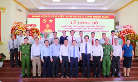 Xã Mỹ Quí: Từ vùng căn cứ cách mạng đến vùng nông nghiệp sinh thái trọng điểm