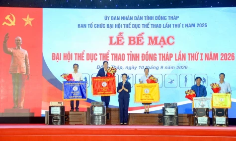 Đồng Tháp bế mạc Đại hội Thể dục thể thao lần thứ I năm 2026