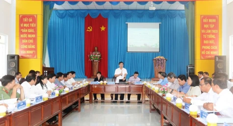 Xã Mỹ Tịnh An phấn đấu đạt chuẩn nông thôn mới vào tháng 4-2027