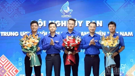 Đồng chí Nguyễn Kim Quy làm Chủ tịch Hội Liên hiệp Thanh niên Việt Nam khóa IX