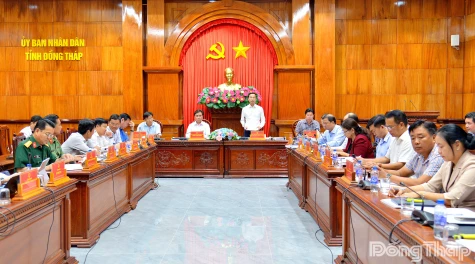 Đồng Tháp: Tập trung tháo gỡ các khó khăn trong giải ngân vốn đầu tư công