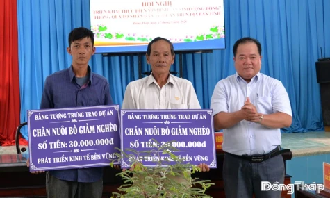 Triển khai mô hình "An sinh cộng đồng" tại xã Phú Thành