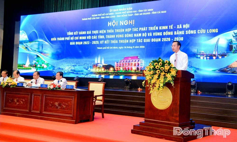 Chủ tịch UBND tỉnh Đồng Tháp Nguyễn Thanh Nhàn: Liên kết vùng phải chuyển từ “hợp tác” sang “cùng làm”