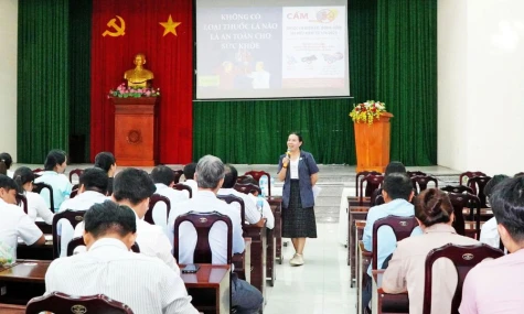 Đẩy mạnh truyền thông phòng, chống tác hại của thuốc lá
