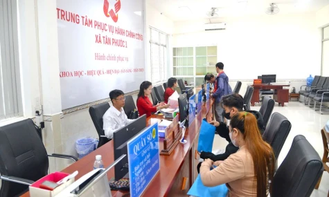 Xã Tân Phước 1: Ổn định bộ máy, mở rộng không gian phát triển