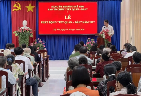 Phường Mỹ Tho phát động “Tết Quân - Dân” năm 2027