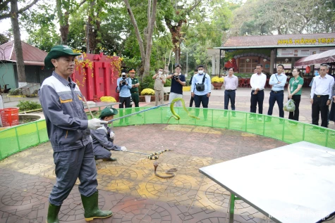 Trại rắn Đồng Tâm được công nhận Điểm du lịch đạt tiêu chí Du lịch xanh ĐBSCL năm 2026