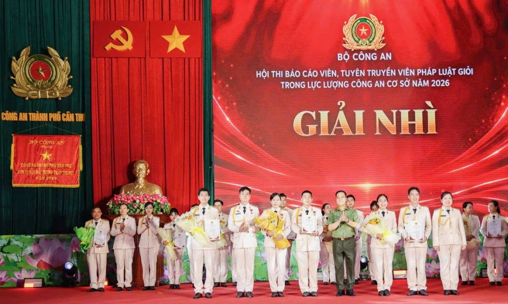Đồng Tháp đoạt giải Nhì Hội thi Báo cáo viên, tuyên truyền viên pháp luật giỏi cấp Bộ