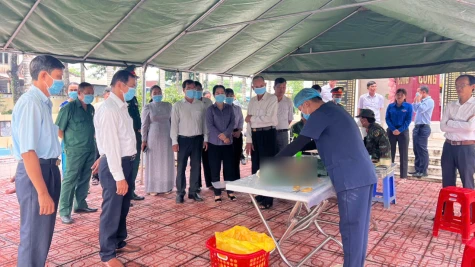 Xã Lương Hòa Lạc: Triển khai lấy 138 mẫu sinh phẩm hài cốt liệt sĩ chưa xác định được thông tin