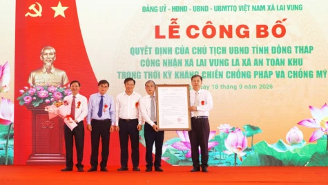 Xã Lai Vung: Niềm tin, khát vọng mới trên xã An toàn khu