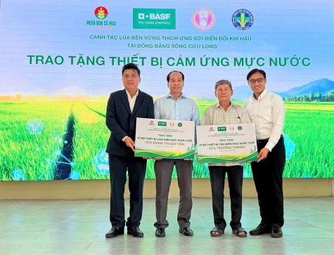 Canh tác bền vững thích ứng với biến đổi khí hậu