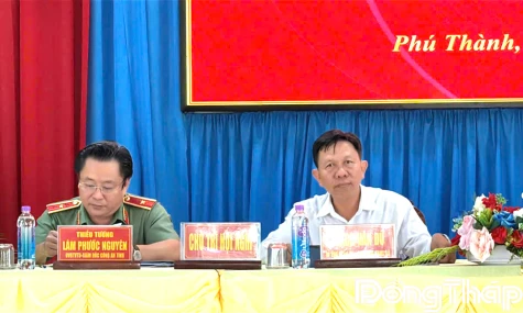 Xã Phú Thành: Tập trung tháo gỡ điểm nghẽn, quyết tâm hoàn thành mục tiêu năm 2026