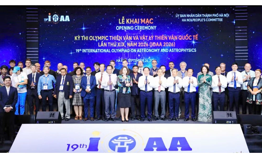 Khai mạc kỳ thi Olympic Thiên văn và Vật lý Thiên văn quốc tế 2026