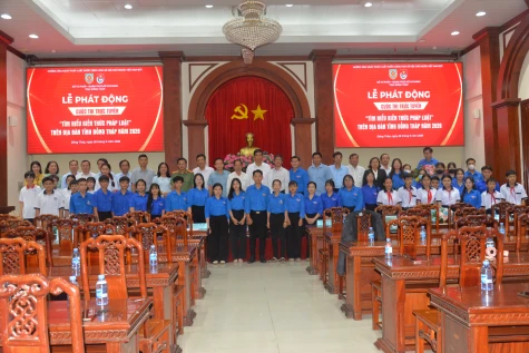 Đồng Tháp: Phát động Cuộc thi trực tuyến “Tìm hiểu kiến thức pháp luật” năm 2026