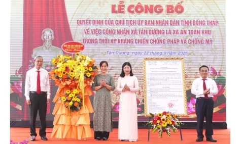 Chung sức xây dựng xã An toàn khu ngày càng giàu đẹp