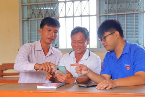 Xã Mỹ Hiệp: Đổi mới công tác đảng trên nền tảng số