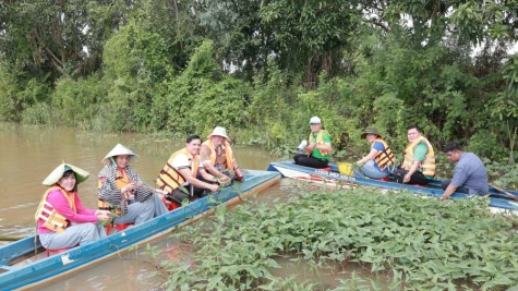 Xã Phong Mỹ: Phát huy tiềm năng du lịch sinh thái