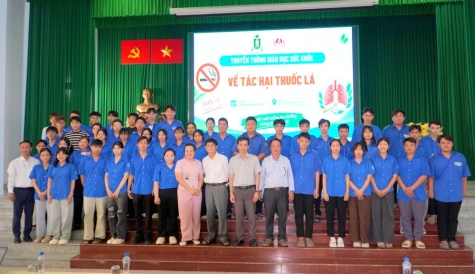 Trường Cao Đẳng Đồng Tháp đẩy mạnh tuyên truyền phòng, chống tác hại thuốc lá
