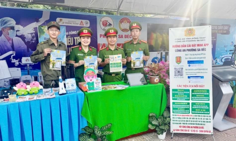 Công an tỉnh Đồng Tháp: Nhiều cách làm hay trong chuyển đổi số