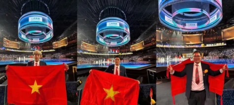 Three Vietnamese contestants win Medal for Excellence at WorldSkills