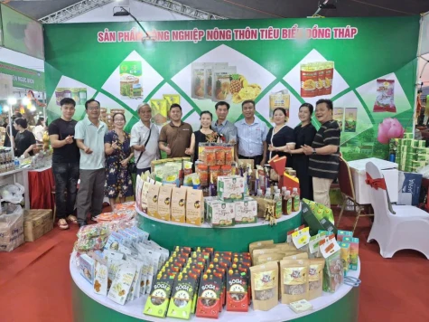Đồng Tháp: Tham gia Hội chợ triển lãm sản phẩm công nghiệp nông thôn tiêu biểu khu vực phía Bắc năm 2026