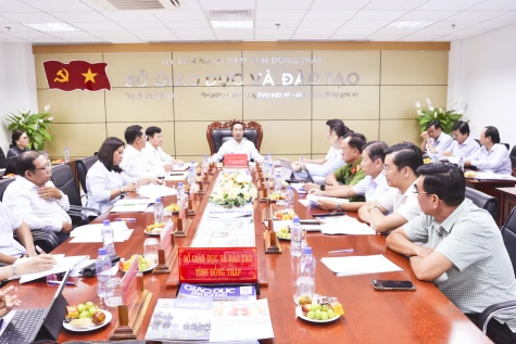 Đồng Tháp tiếp tục nâng cao chất lượng giáo dục sau sắp xếp
