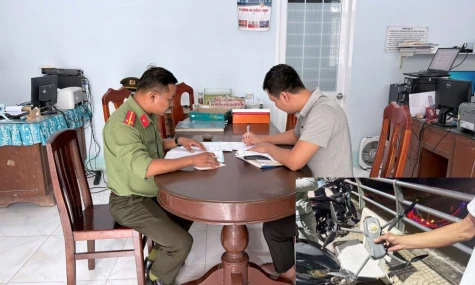 Kiểm tra người điều khiển flycam bay, phát hiện người này bị truy tìm về tội lừa đảo