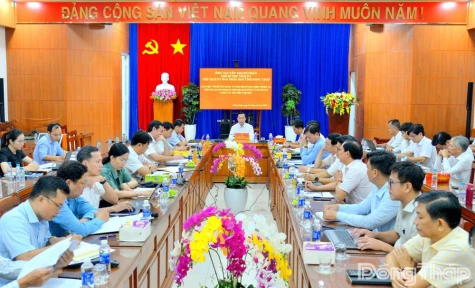 Dong Thap Accelerates Urban and Rural Planning Progress