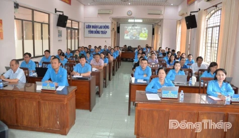 Công đoàn Đồng Tháp chăm lo thiết thực cho đoàn viên, người lao động
