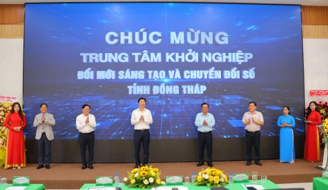 Đồng Tháp ra mắt Không gian Khởi nghiệp đổi mới sáng tạo - thêm bệ phóng cho cộng đồng khởi nghiệp