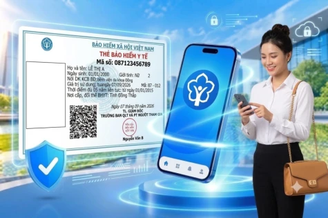 VssID bổ sung sổ bảo hiểm xã hội, thẻ bảo hiểm y tế bản điện tử