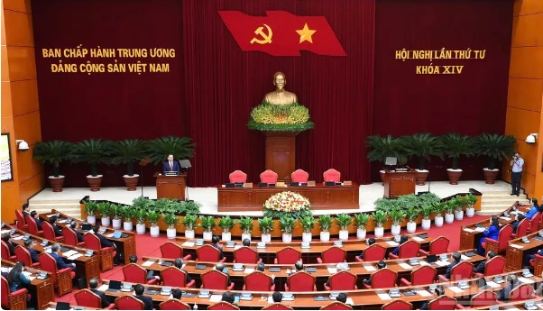 Bế mạc Hội nghị lần thứ tư Ban Chấp hành Trung ương Đảng khóa XIV