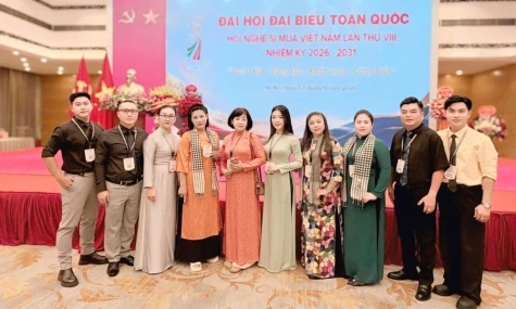 Đồng Tháp có 10 đại biểu tham dự Đại hội Hội Nghệ sĩ Múa Việt Nam lần thứ VIII