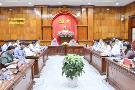Đồng Tháp: Rà soát tiến độ xây dựng nông thôn mới tại 20 xã