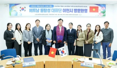 Đồng Tháp - Icheon hợp tác tuyển lao động thời vụ mùa vụ 2027