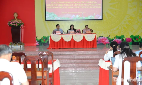 Phường Thới Sơn: Tăng tốc hoàn thành các chỉ tiêu, nhiệm vụ năm 2026