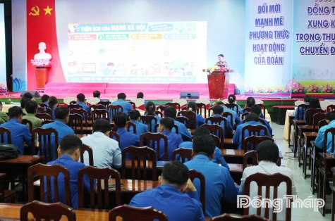 Tập huấn nâng cao năng lực bảo vệ nền tảng tư tưởng của Đảng cho gần 350 cán bộ Đoàn