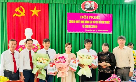Xã Phong Hòa: Tập trung nâng cao chất lượng sinh hoạt chi bộ