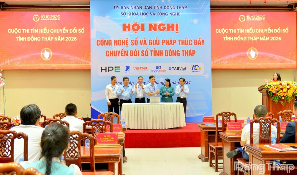 Dong Thap Promotes Practical and Effective Digital Transformation