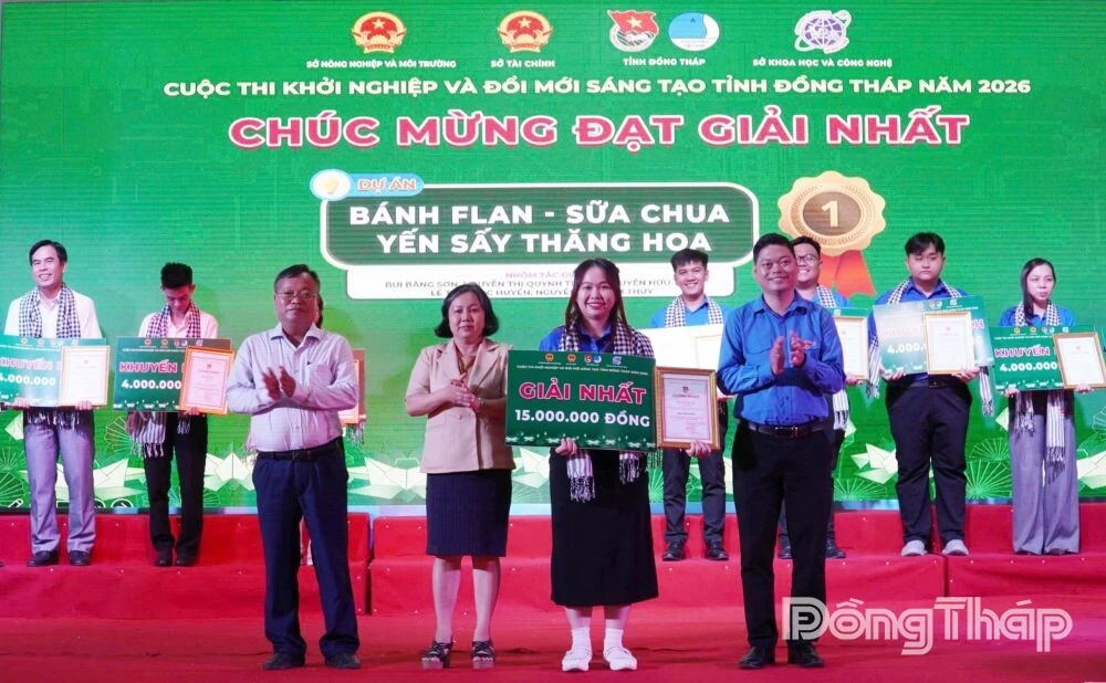 Freeze-Dried Bird’s Nest Flan and Yogurt Project Wins First Prize