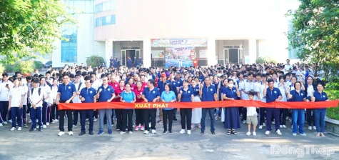 Trường Đại học Tiền Giang phát động hưởng ứng UpRace Flagship Event 2026