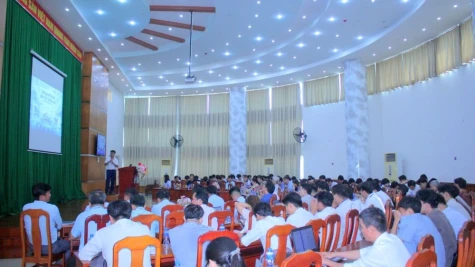 Trường Đại học Tiền Giang đẩy mạnh chuyển đổi số trong đào tạo và nghiên cứu