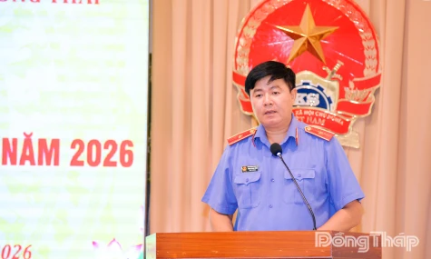 Đồng Tháp: Viện Kiểm sát nhân dân hai cấp đạt và vượt 141 chỉ tiêu nghiệp vụ