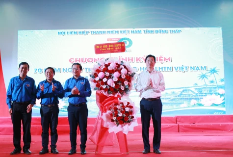 Đồng Tháp: Họp mặt kỷ niệm 70 năm Ngày truyền thống Hội Liên hiệp Thanh niên Việt Nam