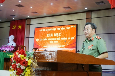 Phường Sa Đéc: Diễn tập chiến đấu phòng thủ năm 2026