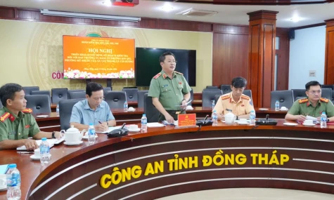 Kiểm tra công tác bảo đảm trật tự, an toàn giao thông tại cơ sở