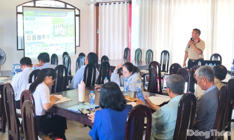 Đồng Tháp: Trang bị kỹ năng phát triển kinh doanh trên sàn thương mại điện tử cho hợp tác xã